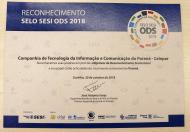Celepar recebe o selo ODS 2018