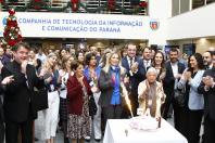 Cida lança Governo Digital na comemoração dos 54 anos da Celepar
