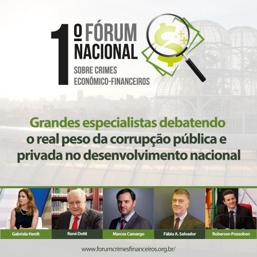 Fórum Nacional de Crimes Econômico-Financeiros conta com apoio da Celepar