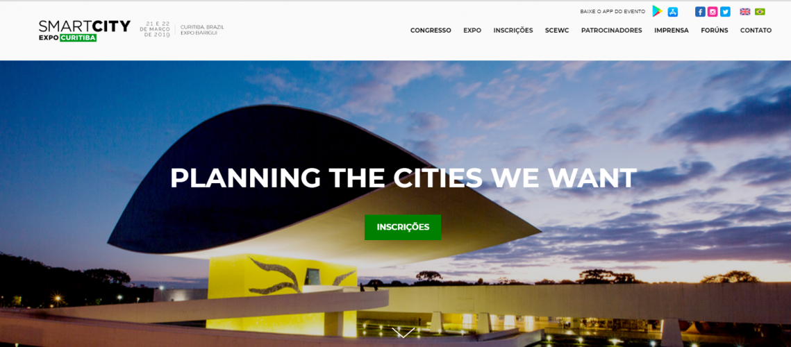 Estatais do Paraná se apresentam no Smart City Expo Curitiba 2019