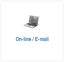 Atendimento On-line ou por e-mail