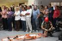 Semana Interna de Prevenção de Acidentes de trabalho - Sipat 2011, Demonstração em altura / Corpo de Bombeiros - Data:13/04/2011
