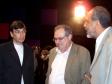 Na foto, o presidente do Instituto
de Pesquisa Econômica Aplicada
(Ipea), Marcio Pochmann e o
diretor-presidente da CELEPAR e
secretário de Assuntos
Estratégicos, Nizan Pereira, na
Escola de Governo, dia 11 de
dezembro de 2007