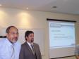 Curso para os monitores ministrado
por técnicos da SEAE / Celepar, com
a presença do Secretário Dr. Nizan
Pereira e do Diretor da Celepar
Henrique Salatino