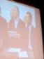 O Governador do Paraná, Roberto
Requião, ao seu lado o deputado
estadual Luiz Nishimori na liberação de
recursos a 24 municípios, na Escola de
Governo, 01 de abril de 2008