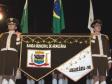 Participantes da Banda Municipal de
Araucária, na apresentação na Escola de
Governo, 08 de abril de 2008. Foto
Marcia Midori