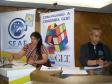 Aqui representados estão alguns 
entre os muitos que contribuíram 
para o sucesso deste evento, 
conforme citado pelo secretário de 
Assuntos Estratégicos e diretor-
presidente da CELEPAR, Nizan 
Pereira, em sua palestra de 
abertura na "I Conferência Paranaense GLBT", 16 de 
maio de 2008 
