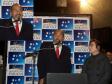 Na foto a apresentação do diretor-
presidente da CELEPAR e secretário 
de Assuntos Estratégicos, Nizan 
Pereira e a secretária da 
Administração e Previdência, Maria
Marta Renner Weber Lunardon, na 
Escola de Governo, 03 de junho de 
2008. Foto Marcia Midori 