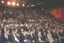 Na foto o diretor-presidente da CELEPAR, Nizan Pereira ao seu lado direito, o secretário de educação, Maurício Requião e o público presente na Escola deGoverno, no dia 02/10/2007 com apresença da Ministra do Meio Ambiente, Marina Silva