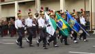 Polícia Militar do Paraná homenageia autoridades no Dia do Patrono, na cerimônia no quartel do Comando Geral, em Curitiba - Data: 16/05/2011