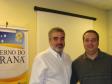 Celepar com 20 anos, Jefferson Henrique Marçal e 
o diretor de serviços IP e multimídia, Cláudio 
Crossetti Dutra