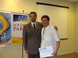 Celepar com 20 anos, Maurício de Oliveira Ferreira 
e o diretor de desenvolvimento, Henrique Salatino 
Miorelli