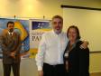 Celepar com 25 anos, Regina Silva de Paula Franco 
e o diretor de serviços IP e multimídia, Cláudio 
Crossetti Dutra