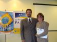 Celepar com 30 anos Marilda de Fátima Paionsky e 
o diretor de desenvolvimento, Henrique Salatino 
Miorelli
