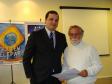 Celepar com 30 anos Nelson Elemar Candido e o
diretor jurídico, Tarso Cabral Violin