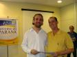Celepar com 35 anos Júlio César Pires Corrêa e o 
diretor de operações, Robson Valentin