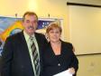 Celepar com 35 anos Rosemari Penci Gil da Silva 
e Aldo Gil