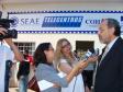 O secretário de Assuntos 
Estratégicos e diretor-presidente 
da CELEPAR, Nizan Pereira em 
entrevista para a TVEducativa, na 
inauguração do Telecentro 
Paranavegar na Vila Zumbi em 
Colombo 