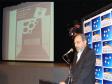 O diretor-presidente da CELEPAR e
secretário de Assuntos 
Estratégicos, Nizan Pereira, na 
apresentação do Prêmio ARede 2008, 
categoria Empresa Pública, pelo 
desenvolvimento do Sistema de 
Publicação e Consulta Pública com 
Certificação dos Diários Oficiais 
do Executivo, Judiciário, 
Indústria, Comércio e Serviços do 
Estado do Paraná. O sistema é 
administrado pela Casa Civil e pelo 
Departamento de Imprensa Oficial do 
Estado, na Escola de Governo