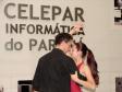 Apresentação de dança de salão na 
Celepar, da Casa de Dança (Tatiana 
Asinelli), dançarinos (14/04/2010)