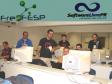 Na foto a esq. da Celepar, o Jeferson A. Rodrigues e o Andre Luiz A. de Oliveira e os demais participantes no Install Fesp da I FreeFesp