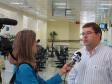 O diretor presidente da Celepar, Vanderlei Iensen 
em entrevista para a Rádio e Televisão Educativa 
do Paraná