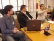 Empregados da Celepar mostraram o sistema para o secretário de Recursos Humanos de Belo Horizonte, Gleison Souza e a gerente de projetos especiais da Secretaria de Recursos Humanos, Daniele Alvarenga