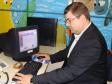 O diretor-presidente da Celepar, Vanderlei Falavinha Iensen, na abertura da Semana de Inclusão Digital, no Telecentros Paranavegar, na Biblioteca Pública do Paraná 
