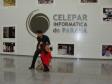 Apresentação de dança de salão na 
Celepar, da Casa de Dança (Tatiana 
Asinelli), dançarinos (14/04/2010)