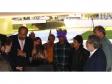 O secretário de Assuntos Estratégicos e diretor-presidente da CELEPAR, Nizan Pereira, Ângelo Cretã, participantes indígenas e autoridades na Escola de Governo, 10 de junho de 2008. Foto Marcia Midori 