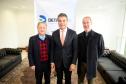 Jacson Carvalho Leite, Beto Richa e Marcos Traad
