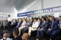 O Presidente Jacson Carvalho Leite discursou na celebração dos 49 anos da Celepar.