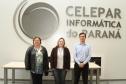 Equipe responsável pelo desenvolvimento do formulário para o portal do Procon-PR: Rúbia Frontelli, Luciana Loli e Valter Schastai