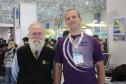 O funcionário da Celepar Leslie Harlley Watter e John "Maddog"