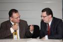 Danilo Scalet e Mauro Sorgenfrei, da Celepar, participaram da reunião do Cosit