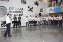 O diretor presidente da Celepar, Jacson Carvalho Leite, na abertura da Semana Interna de Prevenção de Acidentes de Trabalho - SIPAT 2011: “Prevenir é cuidar de si e do próximo”, promovida pela Comissão Interna de Prevenção de Acidentes - CIPA (11 a 15 de abril de 2011) - Data: 11/04/2011