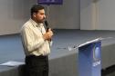 O coordenador de integração desta solução na empresa, Marlon da Cruz Volz, fez uma abordagem dos resultados de pesquisa e sobre o processo de integração dos dados obtidos pelos sistemas G-Gov e SIGAME.