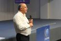 O chefe do núcleo de informática da SEEG, José Roberto Pedro Bom, foi o responsável por conduzir uma palestra sobre o preenchimento dos dados nos sistemas oficiais do governo