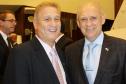 Presidente Jacson Leite e o lider do governo, deputado estadual Ademar Traiano (PSDB) 