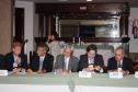 O diretor-presidente da Celepar, Jacson Carvalho Leite continua na diretoria da Associação Brasileira de Entidades Estaduais de Tecnologia da Informação e Comunicação (Abep), como presidente do Conselho Fiscal, no seu discurso na abertura da 117ª Reunião Ordinária do Conselho das Associadas da Associação Brasileira de Entidades Estaduais de Tecnologia da Informação e Comunicação (Abep) em Curitiba/PR, nos dias 09 e 10 de fevereiro de 2012