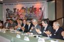O representante do governador Beto Richa no evento, o secretário do Planejamento e Coordenação Geral, Cassio Taniguchi, presidente do Conselho de Administração da Celepar e do Conselho Estadual de Informação e Telecomunicações (COSIT), no seu discurso na abertura da 117ª Reunião Ordinária do Conselho das Associadas da Associação Brasileira de Entidades Estaduais de Tecnologia da Informação e Comunicação (Abep) em Curitiba/PR, nos dias 09 e 10 de fevereiro de 2012