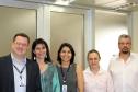 Na foto, Arlete Serkeis (DAF), Márcia da Luz Bucco (ASACI) e Eliana Teresinha dos Santos (DAF)