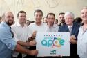 Governador Beto Richa durante lançamento do programa Escola Conectada, para ampliar o uso de recursos tecnológicos nos colégios da rede pública estadual, e assinatura de convênios com Apaes para destinar recursos para melhoria na infraestrutura das instituições.Curitiba, 28/02/2018.Foto: Jaelson Lucas/ANPr