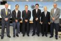 Elcio Marcowcz, Crisley Almeida, Nelson Garcia, Marconi Eugenio, Jacson Leite e Sérgio Gazzola