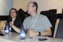 Silvia Angélica de Oliveira e José Eduardo Rodrigues, analistas da celepar que participaram da reunião com a SEMA