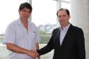 Prefeito de Quedas do Iguaçu, Jacaré e o secretário Edson Casagrande
