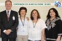 Os aniversariantes, Elcio, Eleni, Gisele e Maria Cristina