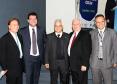 Jacson Carvalho Leite, Delfino Natal de Souza, Alipio Leal, Harmut Glaser e Danilo Scalet 