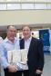 Antonio Carlos Schimaleski homenageado pelos seus 25 anos de serviços prestados na Celepar. 