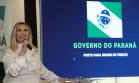 A governadora Cida Borghetti apresenta  balanço dos 30 dias de governo. - Curitiba/Pr, 07 de maio de 2018.